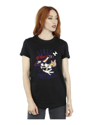 Looney Tunes - T-shirt GIRLS PLAY FOOTBALL