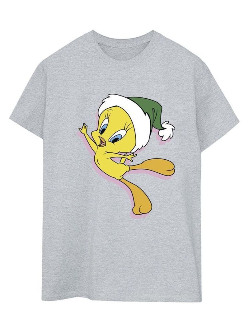 Looney Tunes - T-shirt Gris chiné - Kiabi