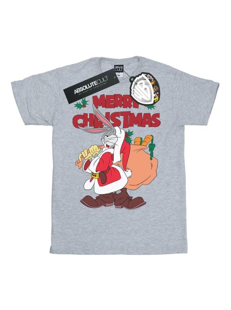 Looney Tunes - T-shirt Gris chiné - Kiabi