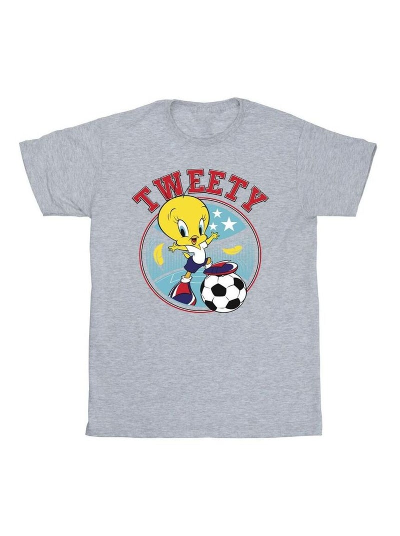 Looney Tunes - T-shirt Gris chiné - Kiabi