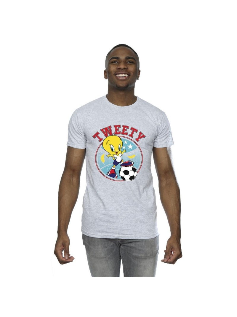 Looney Tunes - T-shirt Gris chiné - Kiabi