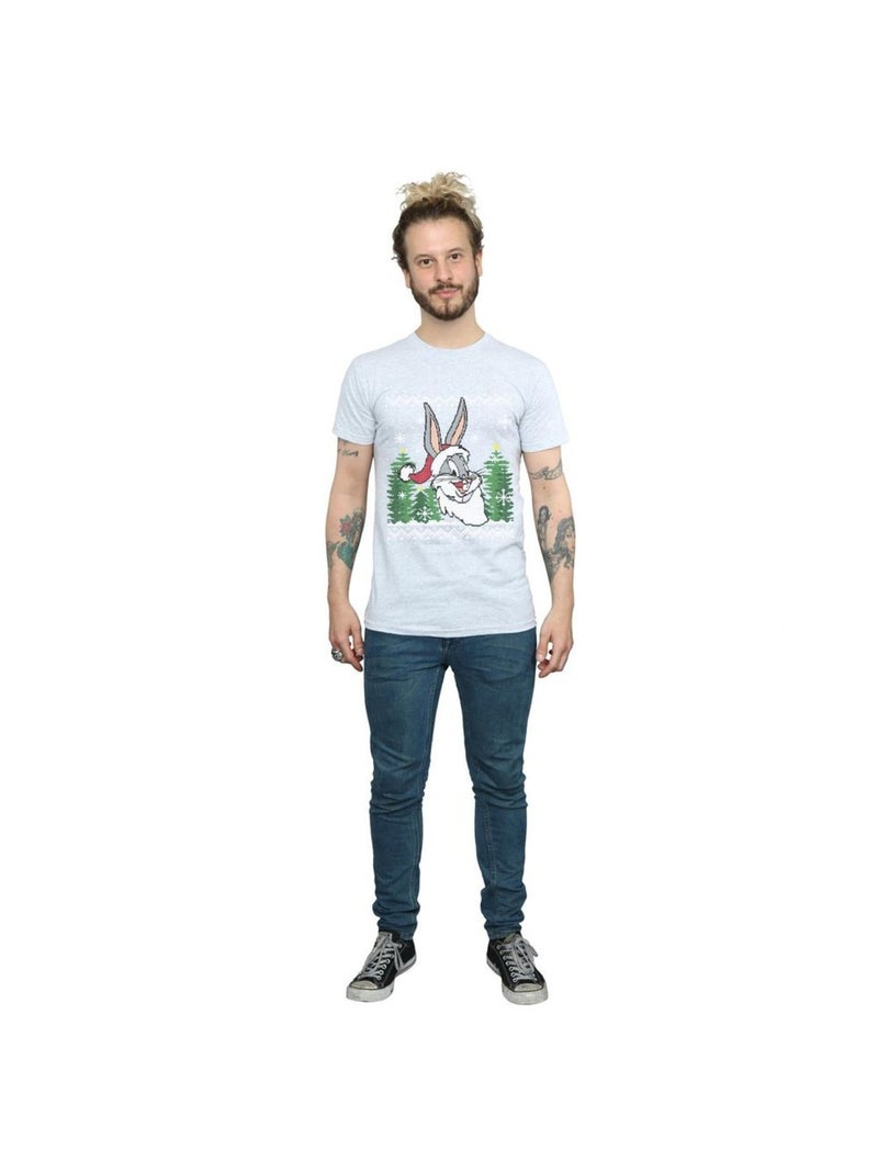 Looney Tunes - T-shirt Gris chiné - Kiabi