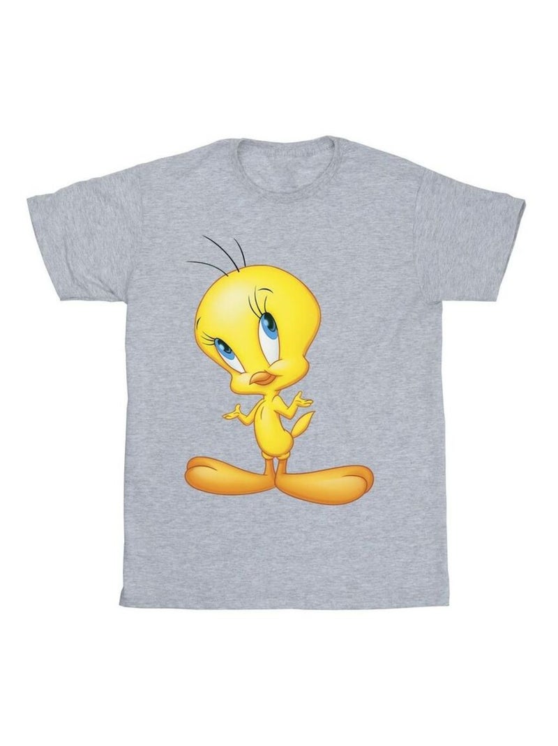 Looney Tunes - T-shirt Gris chiné - Kiabi