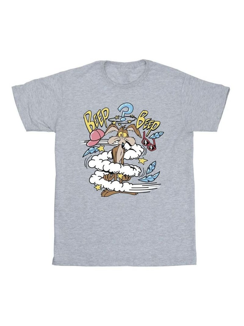 Looney Tunes - T-shirt Gris chiné - Kiabi