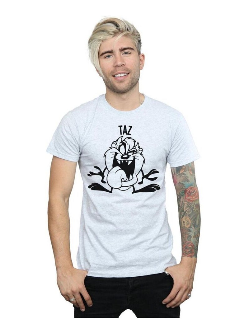 Looney Tunes - T-shirt Gris chiné - Kiabi