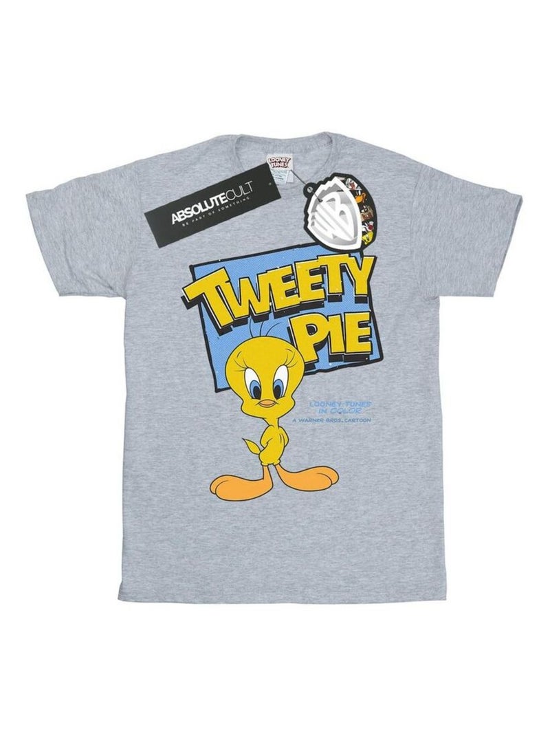 Looney Tunes - T-shirt Gris chiné - Kiabi