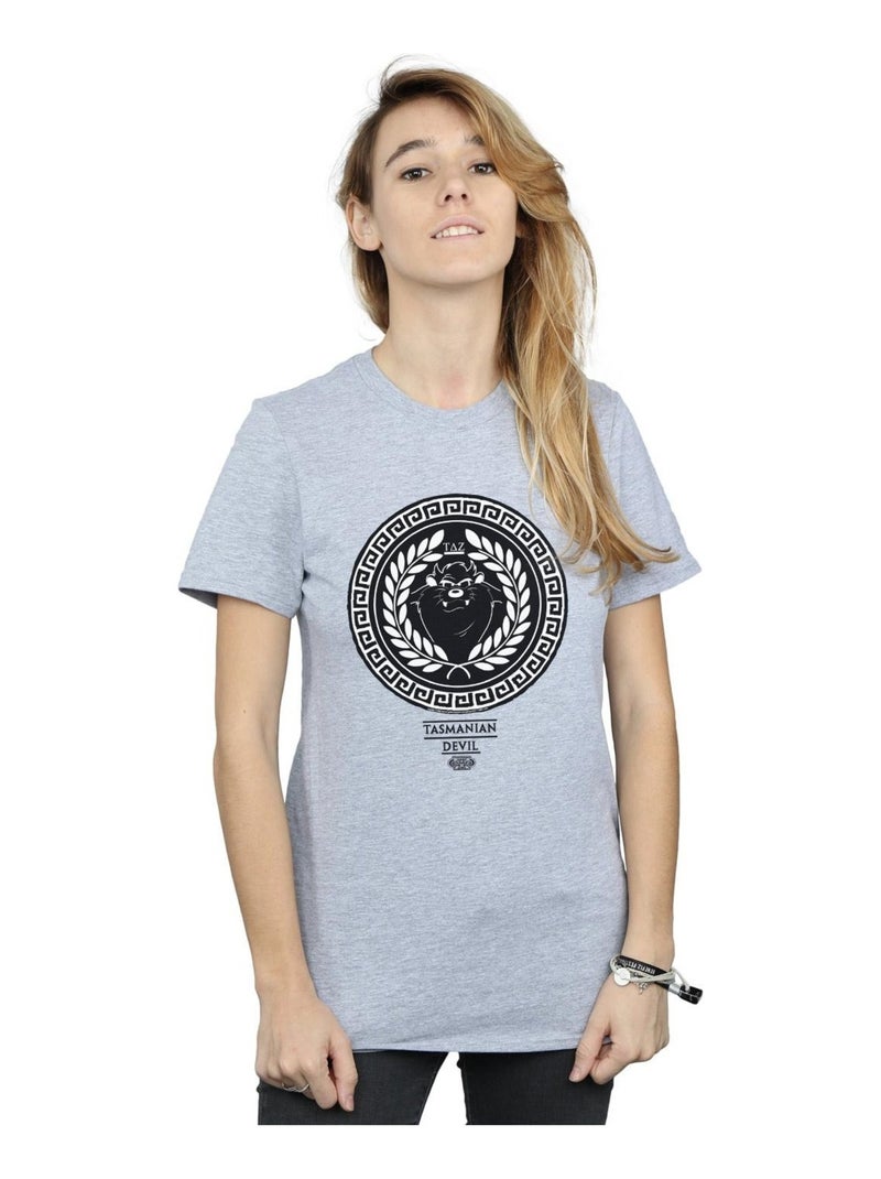 Looney Tunes - T-shirt Gris chiné - Kiabi