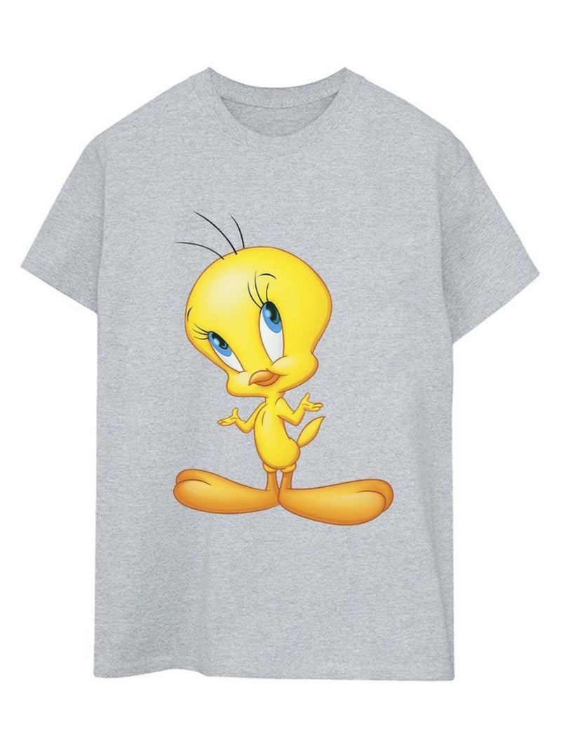 Looney Tunes - T-shirt Gris chiné - Kiabi
