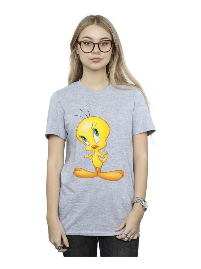 Looney Tunes - T-shirt Gris chiné - Kiabi