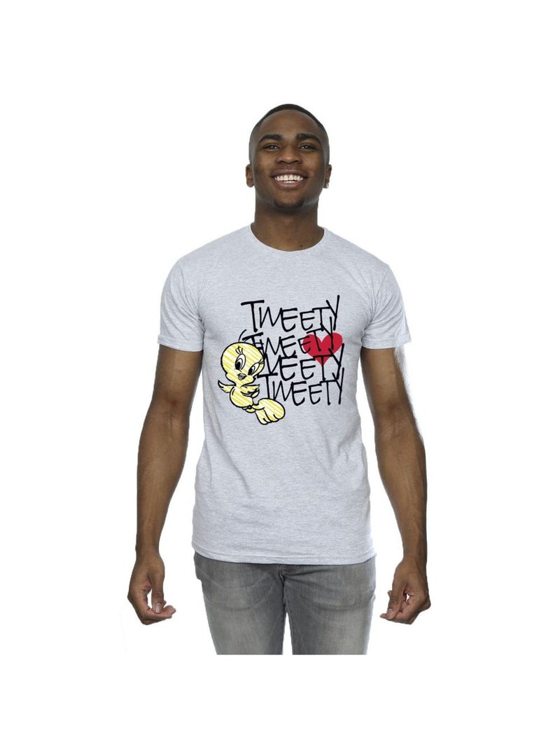 Looney Tunes - T-shirt Gris chiné - Kiabi