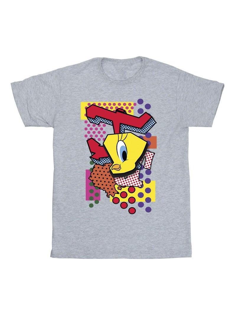 Looney Tunes - T-shirt Gris chiné - Kiabi