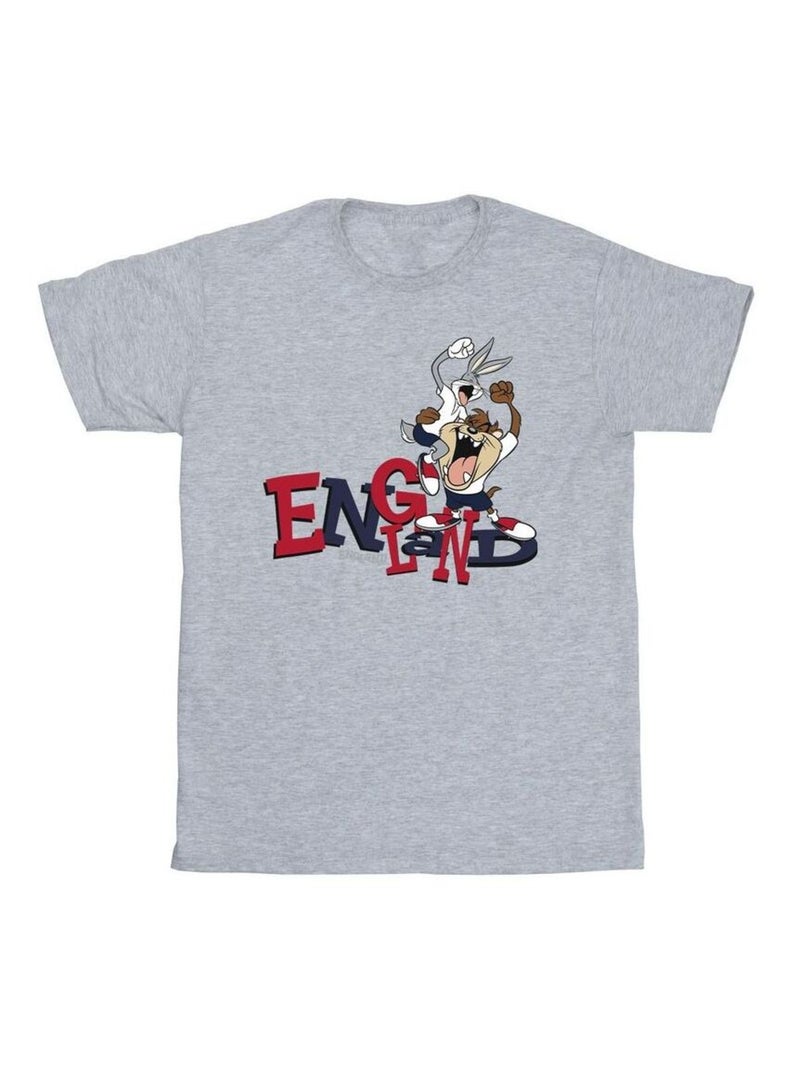 Looney Tunes - T-shirt Gris chiné - Kiabi