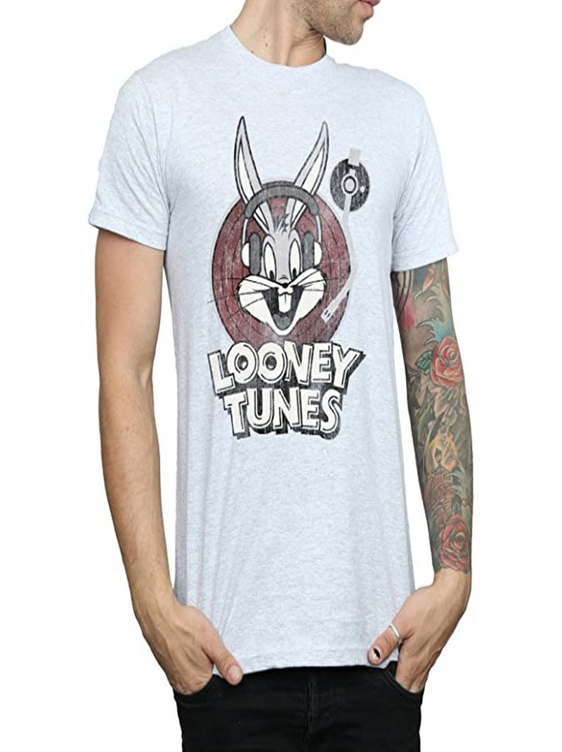 Looney Tunes - T-shirt Gris chiné - Kiabi