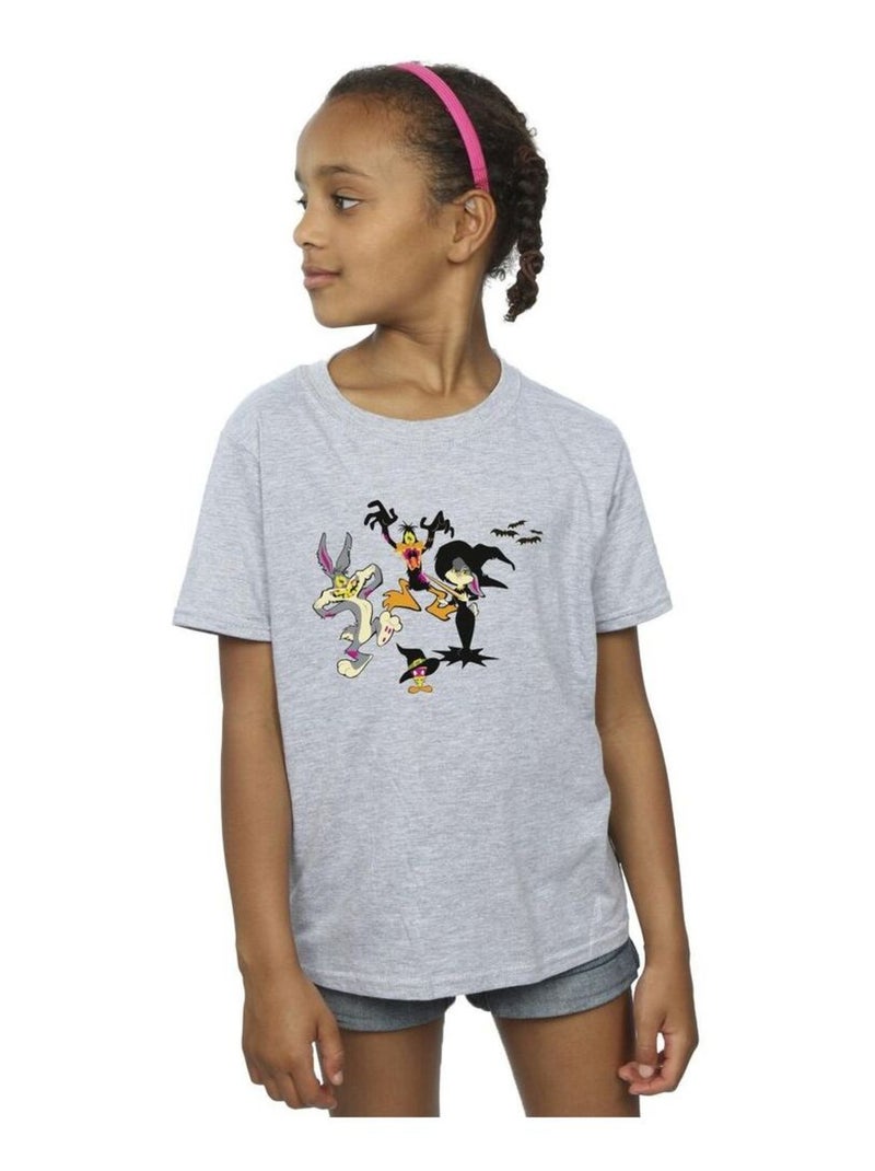 Looney Tunes - T-shirt Gris chiné - Kiabi
