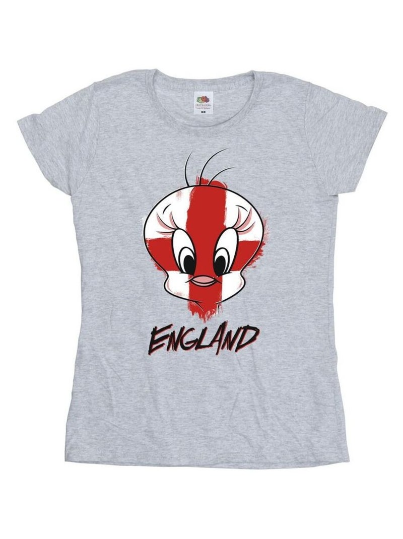 Looney Tunes - T-shirt Gris chiné - Kiabi