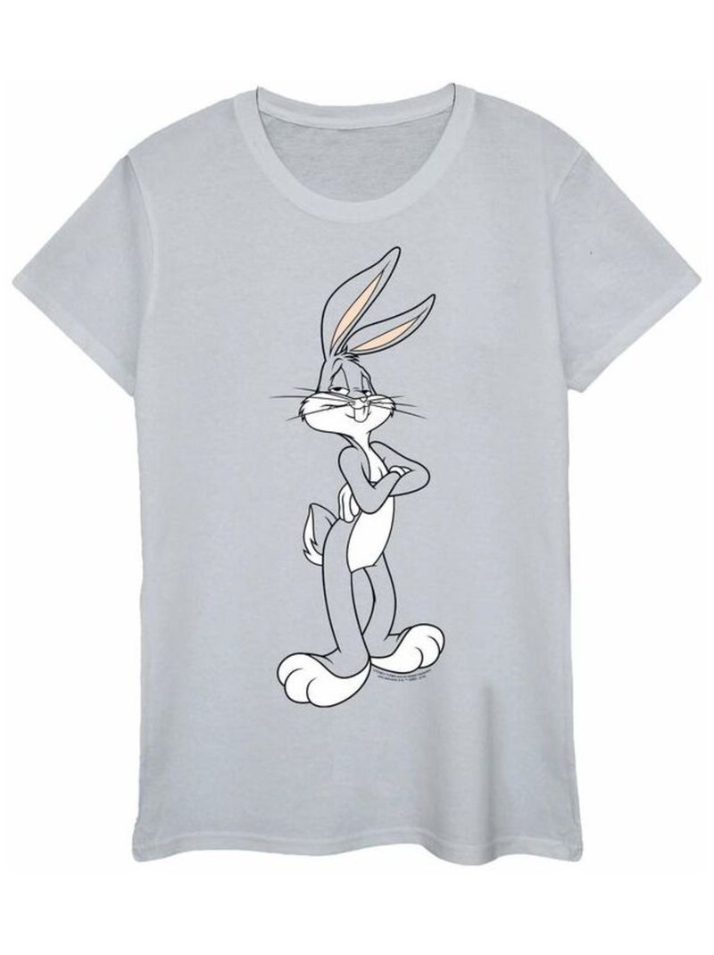 Looney Tunes - T-shirt Gris chiné - Kiabi
