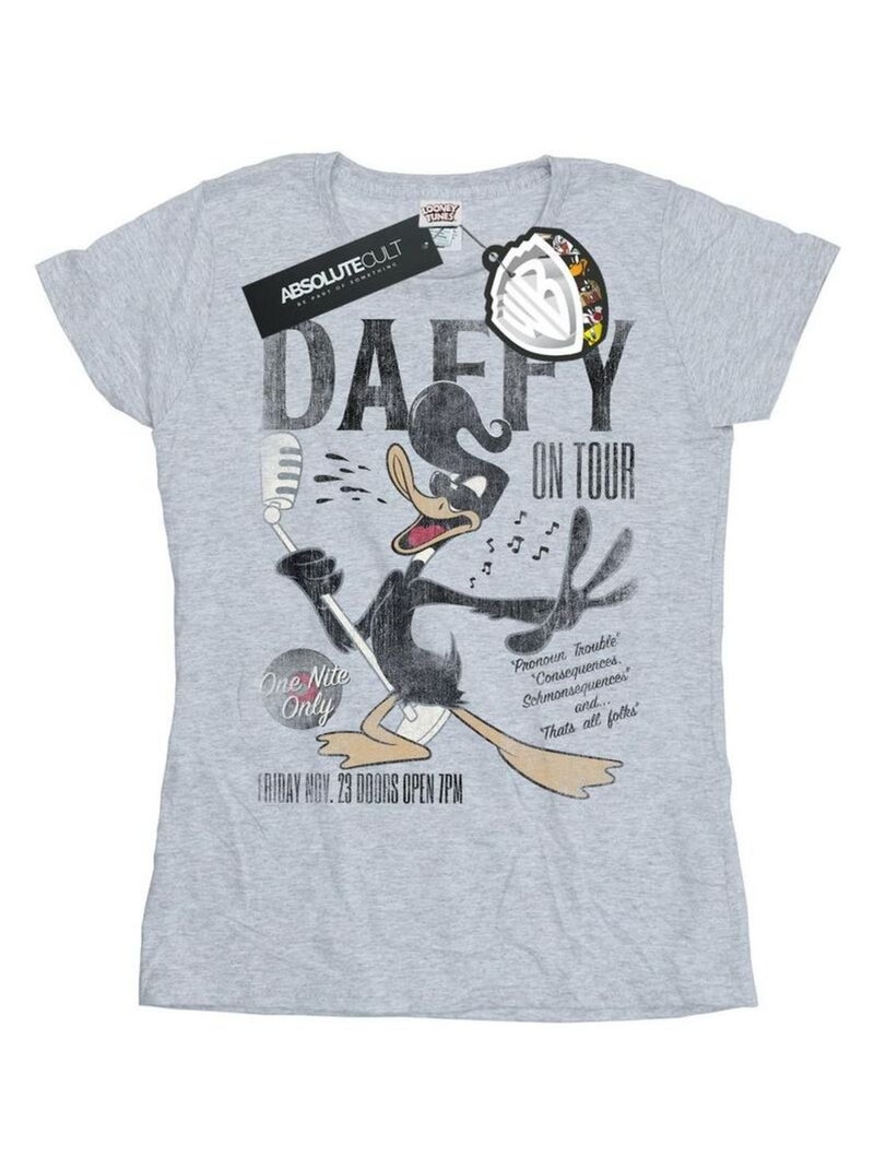 Looney Tunes - T-shirt Gris chiné - Kiabi