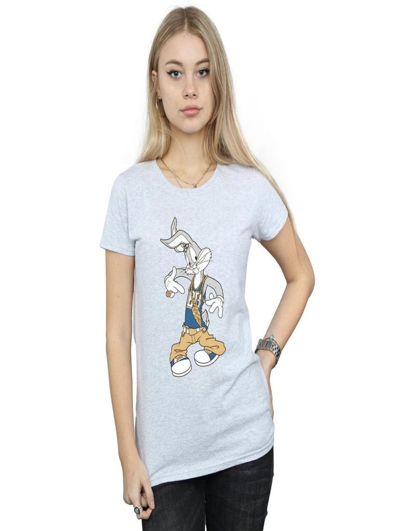 Looney Tunes - T-shirt Gris chiné - Kiabi