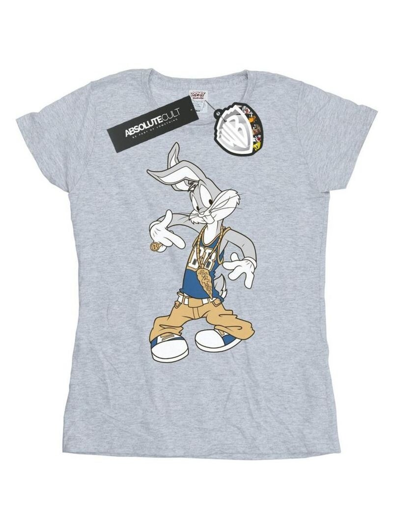 Looney Tunes - T-shirt Gris chiné - Kiabi