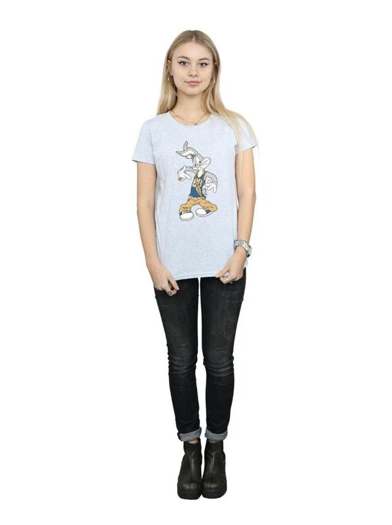 Looney Tunes - T-shirt Gris chiné - Kiabi