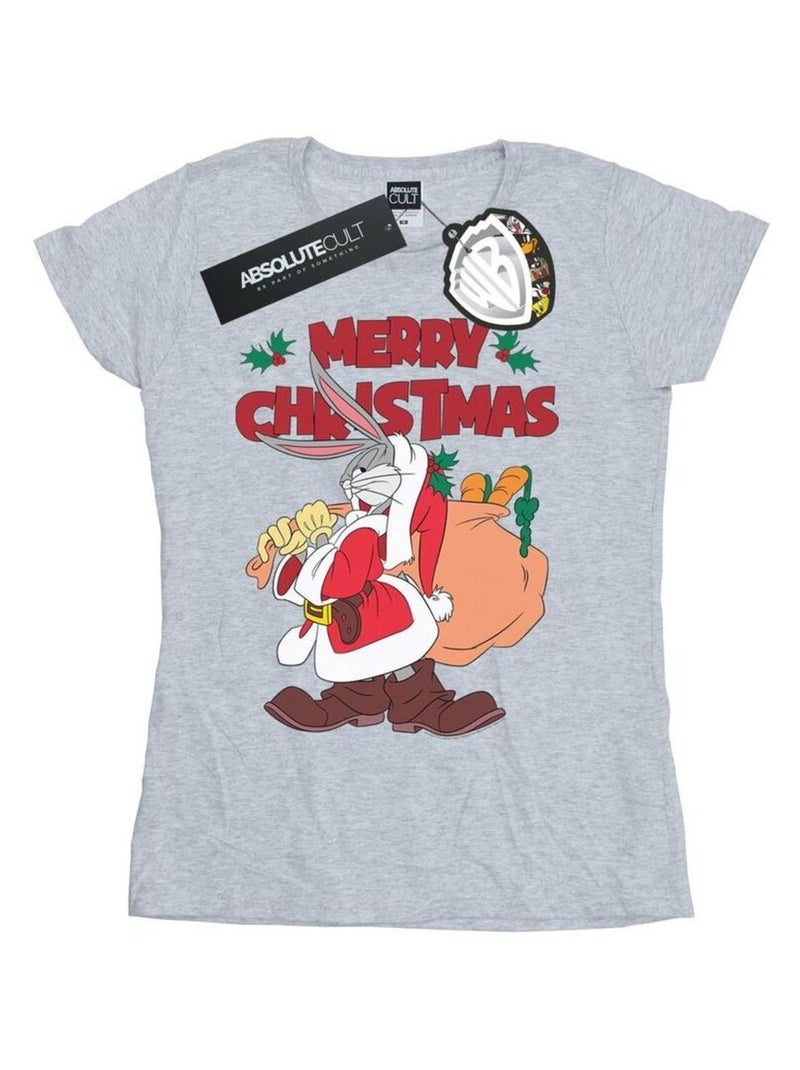Looney Tunes - T-shirt Gris chiné - Kiabi