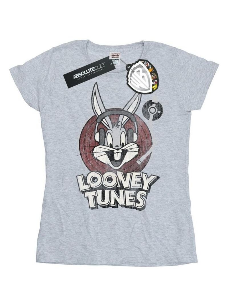 Looney Tunes - T-shirt Gris chiné - Kiabi