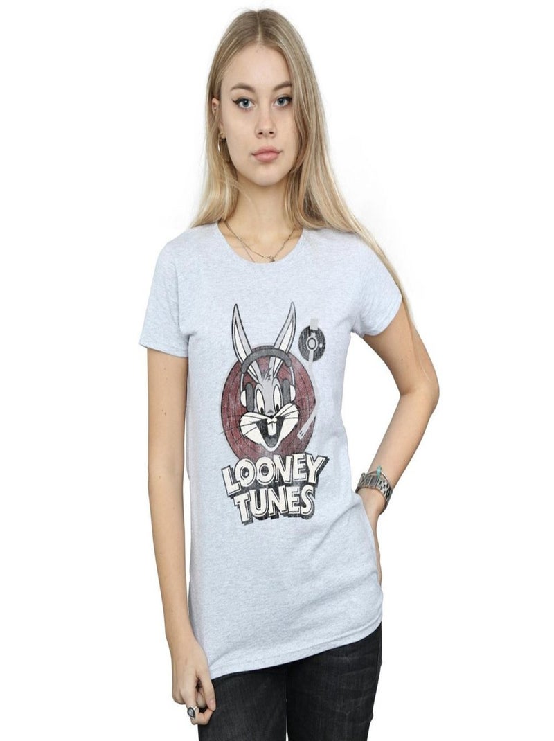Looney Tunes - T-shirt Gris chiné - Kiabi
