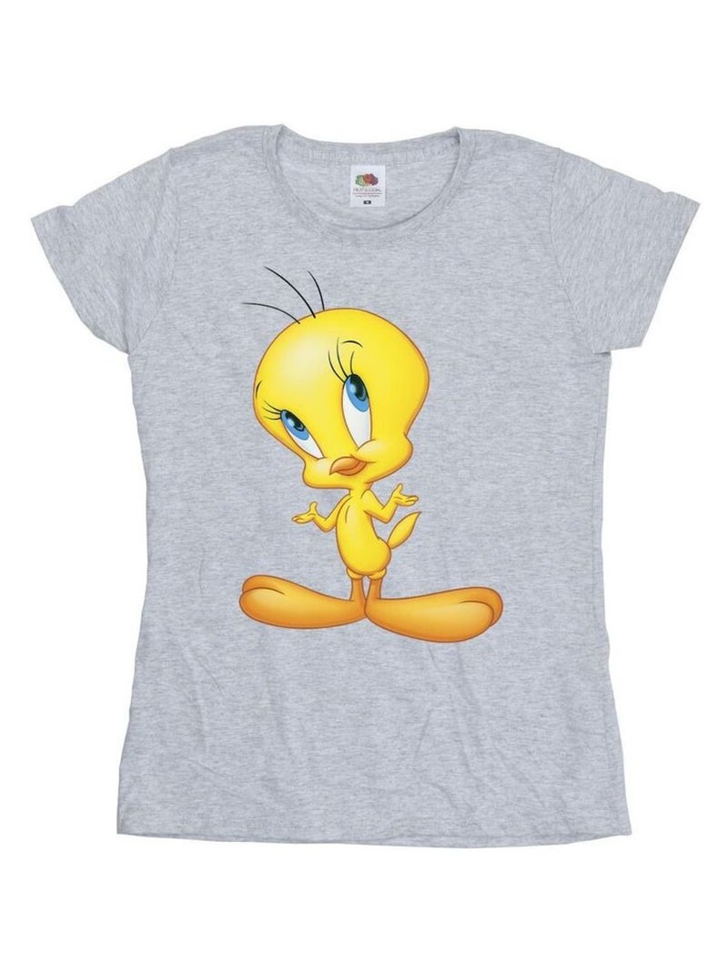 Looney Tunes - T-shirt Gris chiné - Kiabi