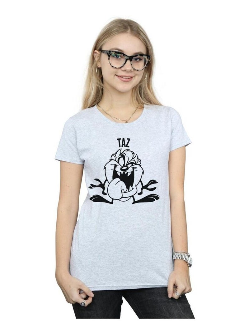 Looney Tunes - T-shirt Gris chiné - Kiabi