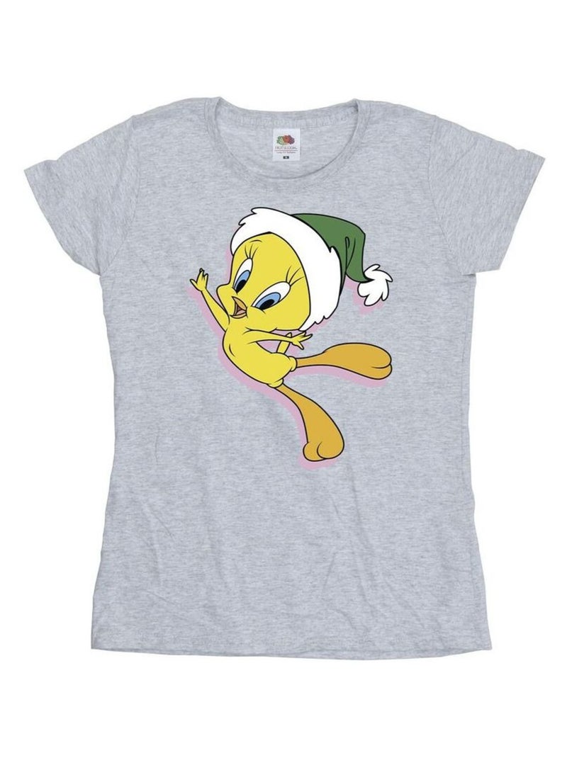 Looney Tunes - T-shirt Gris chiné - Kiabi