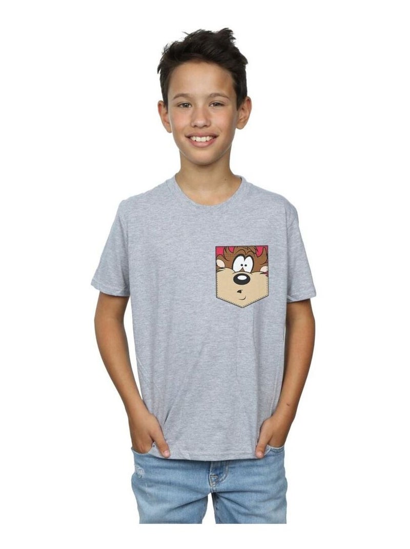 Looney Tunes - T-shirt Gris chiné - Kiabi