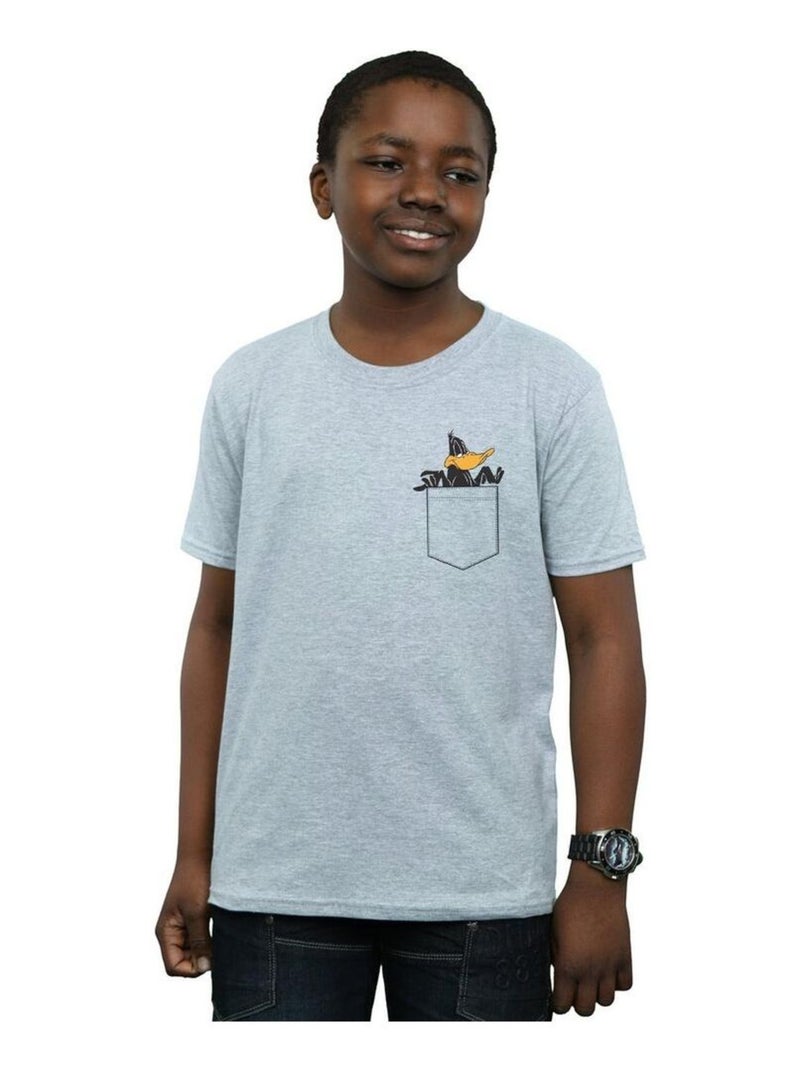 Looney Tunes - T-shirt Gris chiné - Kiabi