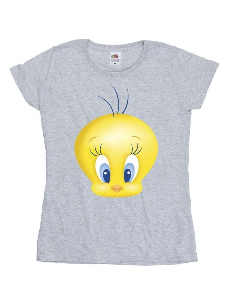 Looney Tunes - T-shirt Gris chiné - Kiabi