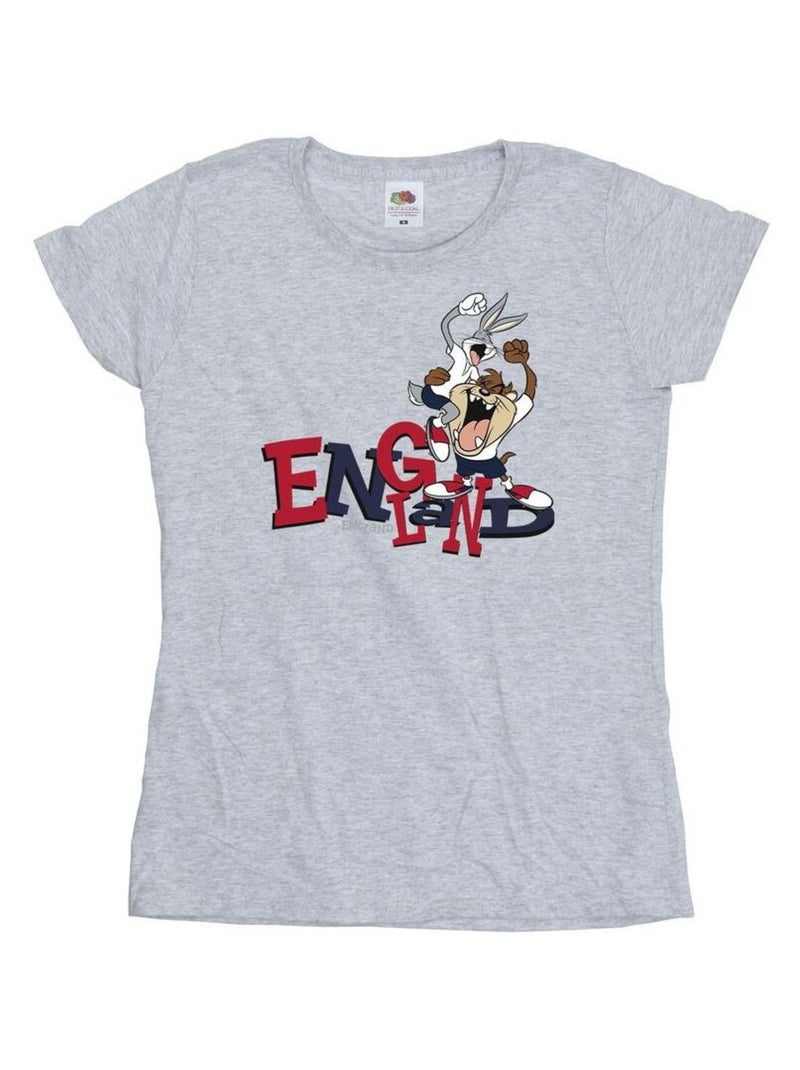 Looney Tunes - T-shirt Gris chiné - Kiabi