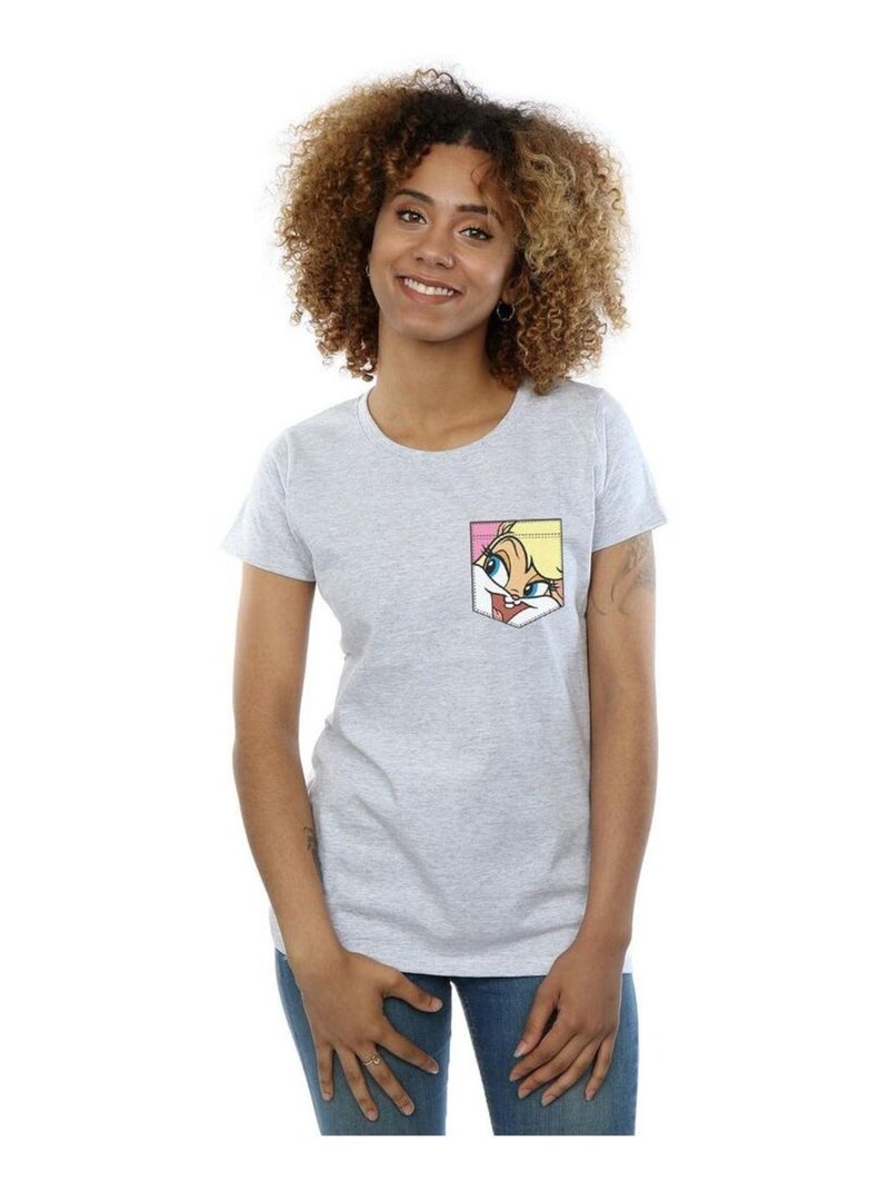 Looney Tunes - T-shirt Gris chiné - Kiabi