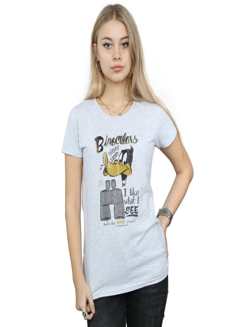 Looney Tunes - T-shirt Gris chiné - Kiabi