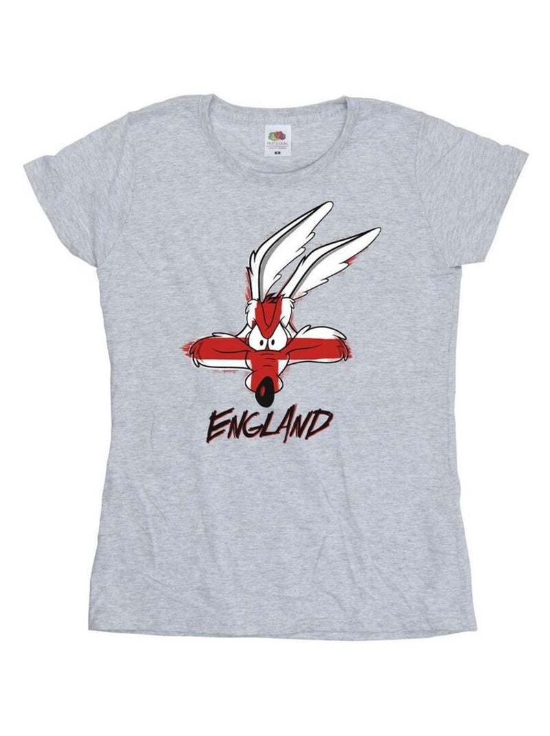 Looney Tunes - T-shirt Gris chiné - Kiabi
