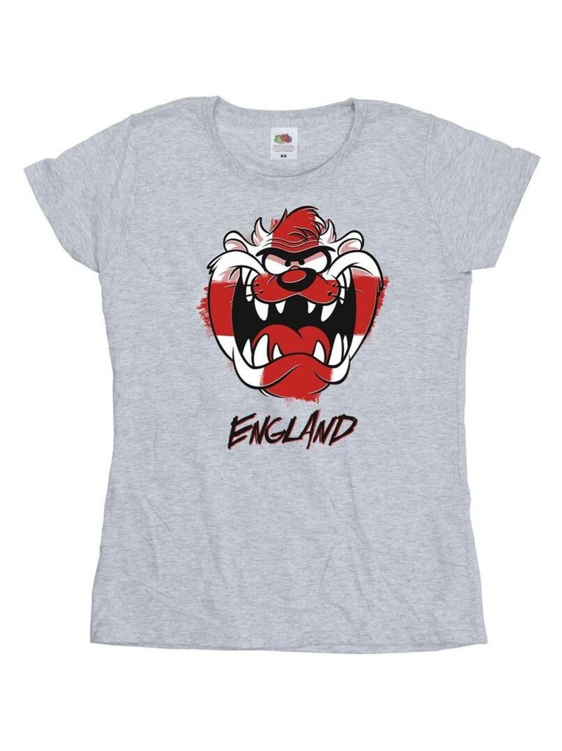 Looney Tunes - T-shirt Gris chiné - Kiabi