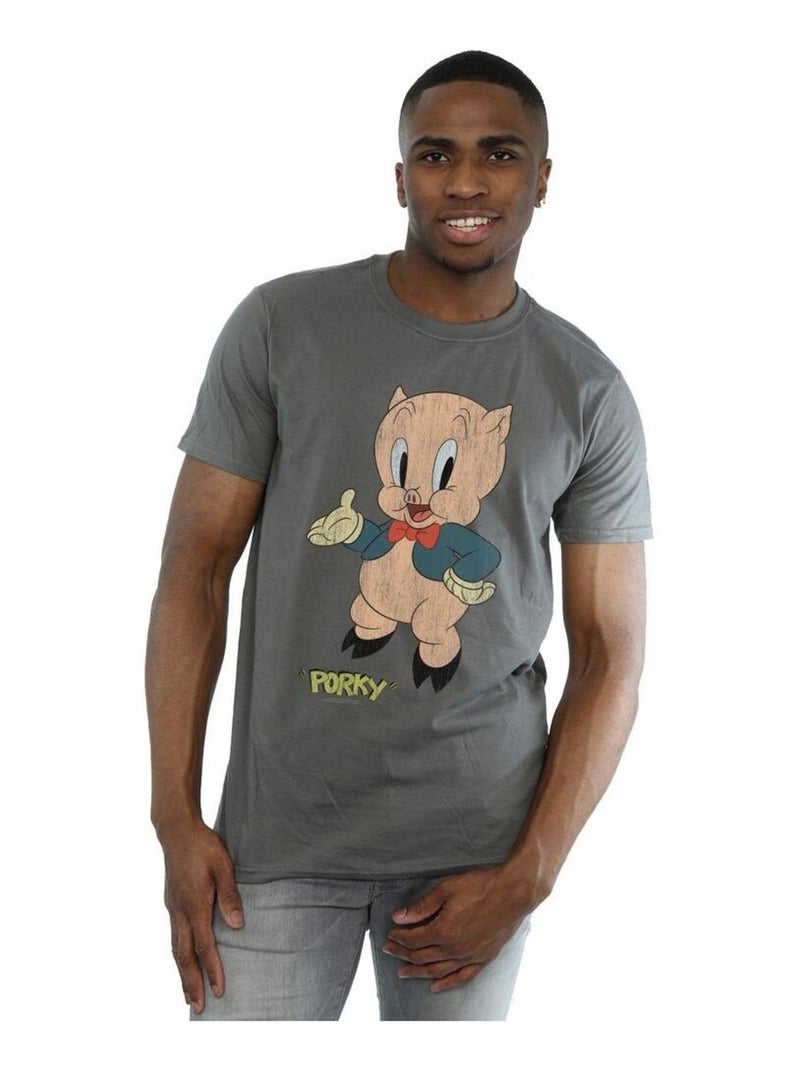 Looney Tunes - T-shirt Gris Noir - Kiabi