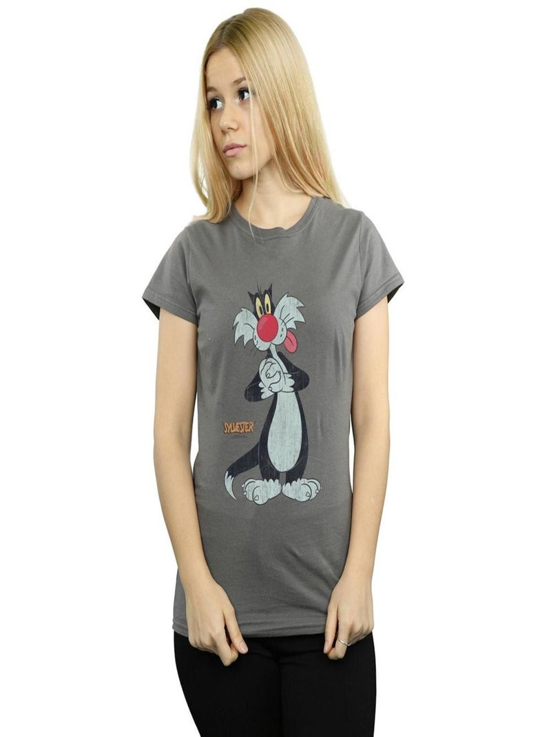Looney Tunes - T-shirt Gris Noir - Kiabi