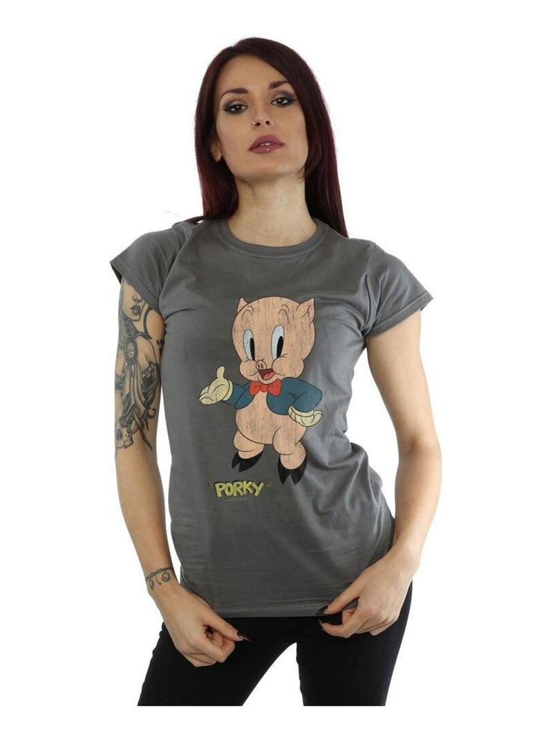 Looney Tunes - T-shirt Gris Noir - Kiabi