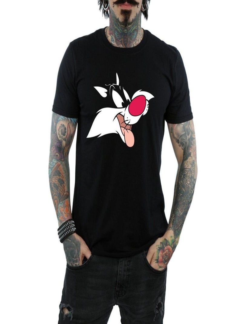 Looney Tunes - T-shirt (Grosminet) Noir - Kiabi