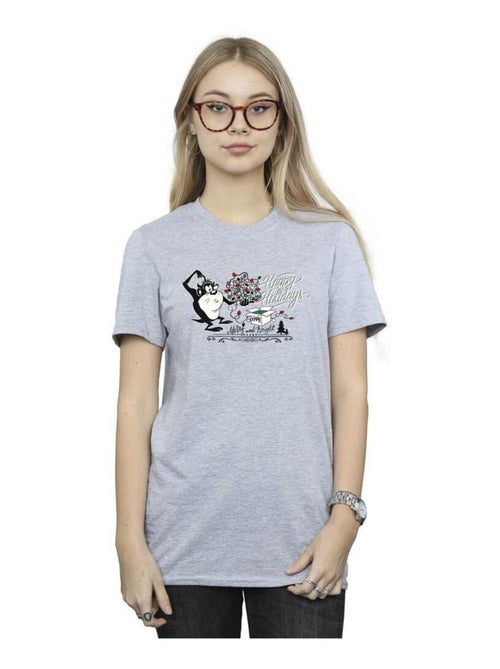 Looney Tunes - T-shirt HAPPY HOLIDAYS - Kiabi