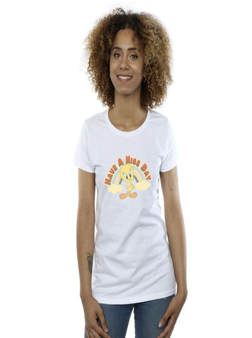Looney Tunes - T-shirt HAVE A NICE DAY - Kiabi