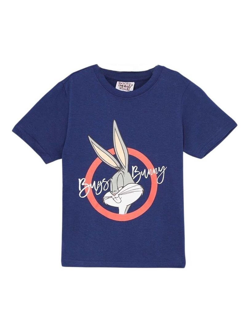 Looney Tunes - T-shirt imprimé Bugs Bunny en coton Bleu marine - Kiabi