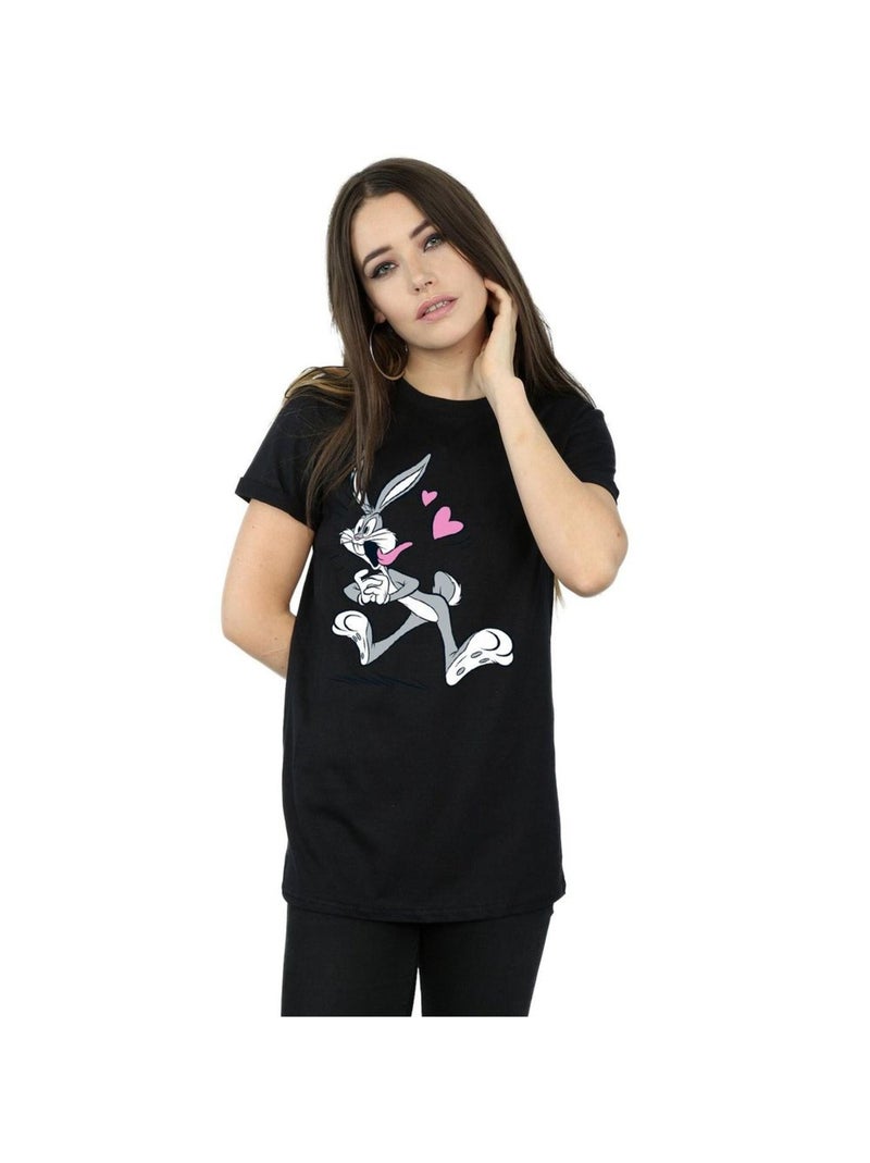 Looney Tunes - T-shirt IN LOVE Noir - Kiabi