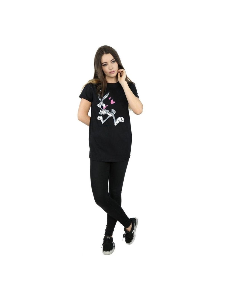 Looney Tunes - T-shirt IN LOVE Noir - Kiabi