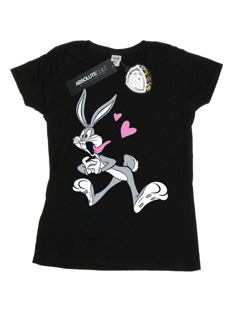 Looney Tunes - T-shirt IN LOVE Noir - Kiabi