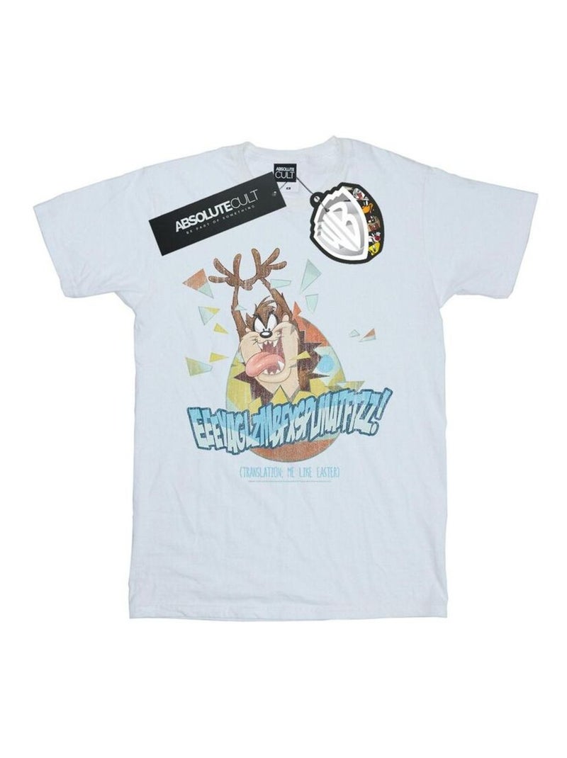 Looney Tunes - T-shirt ME LIKE EASTER Blanc - Kiabi