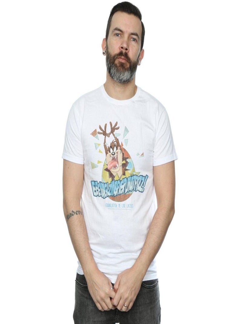 Looney Tunes - T-shirt ME LIKE EASTER Blanc - Kiabi